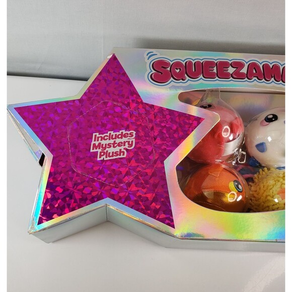 Squeezamals Gleam Collection Platinum with Mystery Plush Beverly Hills Co. New - Picture 7 of 16